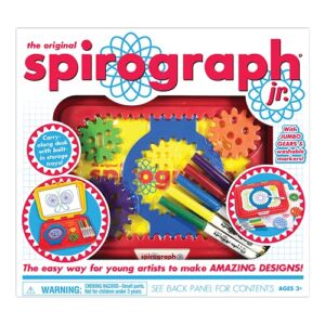 Spirograph Jr. — Jumbo Sized Gears — Arts and Craft Design Kit for Smaller Hands — Ages 3+