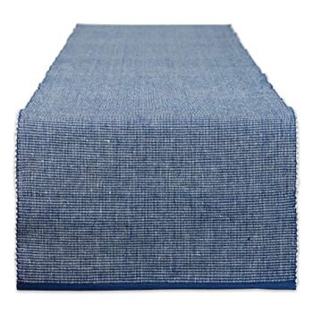 DII Two-Toned Collection Tabletop, Table Runner, 13×108, Navy | The Storepaperoomates Retail Market - Fast Affordable Shopping