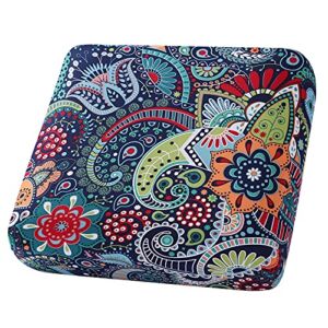 hyha Printed Sofa Couch Cushion Covers Replacement Chair Cushion Covers Stretch Sofa Seat Cover Furniture Protector Sofa Slipcover Soft Flexibility with Elastic Bottom (Small,Paisley)
