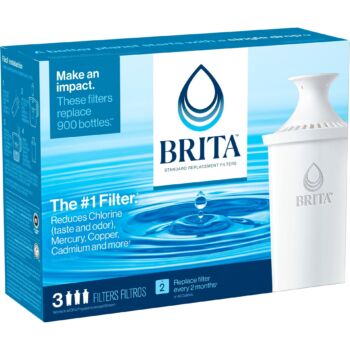 Brita Replacement Water Filter for Pitchers, 3 Count (35503) | The Storepaperoomates Retail Market - Fast Affordable Shopping