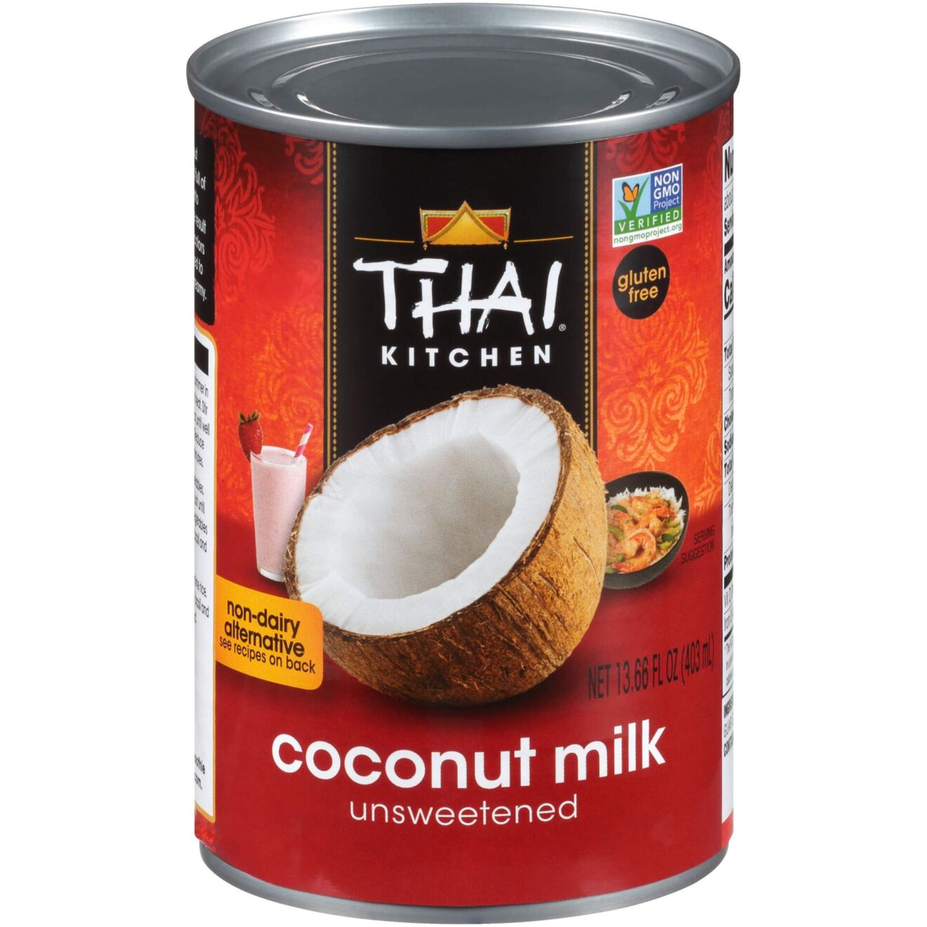 Thai Kitchen Gluten Free Unsweetened Coconut Milk, 13.66 fl oz | The Storepaperoomates Retail Market - Fast Affordable Shopping