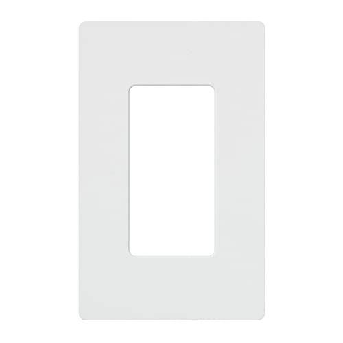 Lutron CW-1-WH 1-Gang Claro Wall Plate, White, 12 Pack | The Storepaperoomates Retail Market - Fast Affordable Shopping