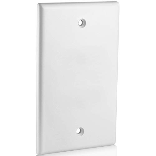 Mediabridge™ Blank Wall Plate (White) – 5 Pack (Part# 51W-100-5PK) | The Storepaperoomates Retail Market - Fast Affordable Shopping