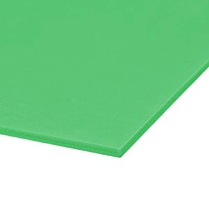 uxcell PVC Foam Sheet 3mm (1/8 inch)-8″ x 12″ Green for Signage, Displays, Digital Screen Printing