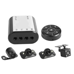 360 Degree Panoramic Car Bird View System 4 Camera Car DVR Recording Panoramic Parking System Vehicle Safety Accessories