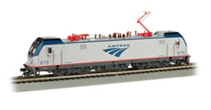 Bachmann Trains ACS-64 Dcc Wowsound Equipped Electric Locomotive AMTRAK #619 – HO Scale Prototypical Silver