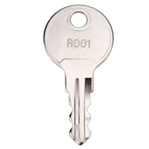 DVPARTS RV Camper Trailer Key R001 230012 RV Keys Compatible with Baggage/Compartment Door Key