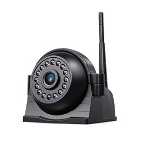 Fookoo Wireless Single Side-View Camera with IR Lights, Without Glass Cover, Suits for Fookoo DW701, DW703, DW704