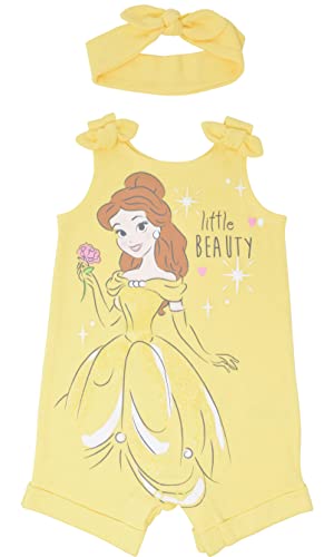 Disney Beauty and The Beast Belle Baby Girls Romper and Headband Set 6-9 Months | The Storepaperoomates Retail Market - Fast Affordable Shopping