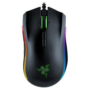 Razer Mamba Elite Wired Gaming Mouse: 16,000 DPI Optical Sensor – Chroma RGB Lighting – 9 Programmable Buttons – Mechanical Switches | The Storepaperoomates Retail Market - Fast Affordable Shopping