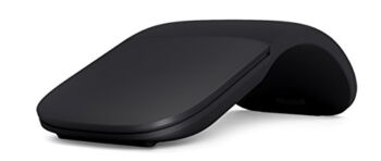 Microsoft Arc Mouse – Black. Sleek,Ergonomic design, Ultra slim and lightweight, Bluetooth Mouse for PC/Laptop,Desktop works with Windows/Mac computers | The Storepaperoomates Retail Market - Fast Affordable Shopping