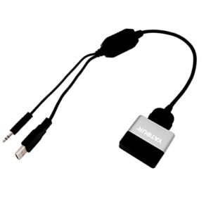 Bluetooth Car Music Adapter Interface Y Cable Compatible for B-M-W 1 3 5 7 Series X1 X3 X5 E90 E60 Mini Coo-per R61 R55 with CIC/CCC System 06-2013