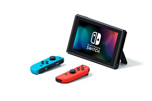 Nintendo Switch V2 Game Console – Black (HAC-001(-01) w/ OEM Blue/Red Joycon (Renewed) | The Storepaperoomates Retail Market - Fast Affordable Shopping
