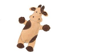 SPOT Ethical Pets Dura-Fused Leather Assorted Barnyard Animals Dog Toys, 11″