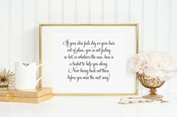 Wedding Bathroom Basket Sign, Wedding Reception Signage, Wedding Bathroom Sign, Bathroom Goodies sign, Toiletries Sign (Set of 2), Your Choice of Size and Color Print Sign (UNFRAMED) | The Storepaperoomates Retail Market - Fast Affordable Shopping