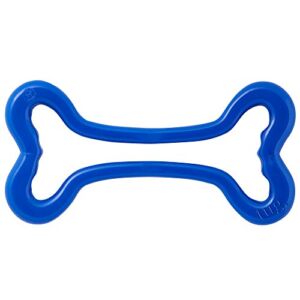 Planet Dog Orbee-Tuff Tug Blue Tug of War Bone Dog Toy