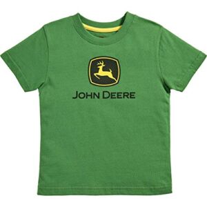 John Deere Baby Kids Boys Trademark Short Sleeve Tee, Green, 12 Months