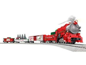 Lionel Disney Christmas LionChief 0-8-0 Set with Bluetooth Capability, Electric O Gauge Model Train Set with Remote