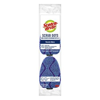 Scotch-Brite Scrub Dots Non-Scratch Dishwand Refills, Dishwand Refills for Cleaning Kitchen, Bathroom, and Household, Non-Scratch Refills Safe for Non-Stick Cookware, 2 Dishwand Refills | The Storepaperoomates Retail Market - Fast Affordable Shopping