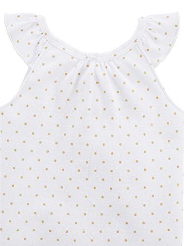 Simple Joys by Carter’s Baby Girls’ Sleeveless Bodysuit, Pack of 6, Black/White/Pink, Stripe/Dots, 6-9 Months | The Storepaperoomates Retail Market - Fast Affordable Shopping