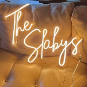 Custom Neon Signs,Personalized Dimmable LED Neon Signs for Family Birthday Bar Wedding Party Night Light&Company Logo or Business Signs, Birthday Gift Giving Name Neon Lights