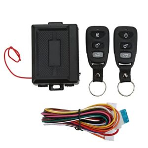 Central Locking Kit, Car Control Central Door Lock Kit Remote 3 Buttons Keyless Entry System Universal 12V