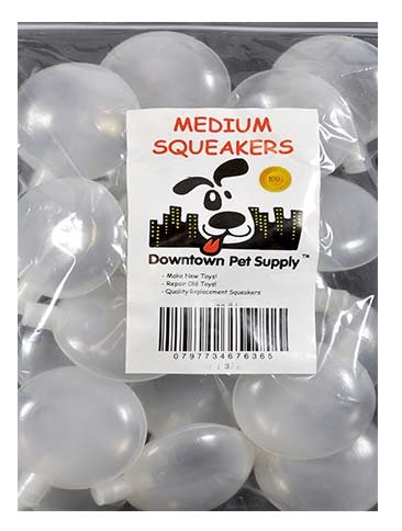 Downtown Pet Supply Squeakers for Dog Toys – Dog Toy Medium Replacement Squeakers – Repair Squeaky Dog Toys, Cat Toys or Baby Toys – Great for Arts & Crafts – 1.75 in Diameter – Medium – 40 Pack | The Storepaperoomates Retail Market - Fast Affordable Shopping