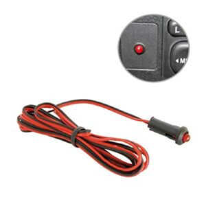 Smart home Red LED Flashing Dummy Alarm Warning Security Light 12v Dashboard Deterrent