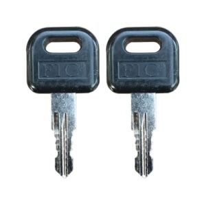 2 Keys CW413 Entry Door Lock Handle Knob Deadbolt RV Motorhome Trailer Key