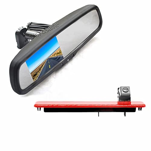 Vardsafe VS533R Rear View Parking Reverse Camera & Replacement Mirror Monitor Screen for Gazelle Next (2013-Current) | The Storepaperoomates Retail Market - Fast Affordable Shopping