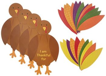 Paper Turkey Craft Kit – Thanksgiving Party, 1 Set | The Storepaperoomates Retail Market - Fast Affordable Shopping
