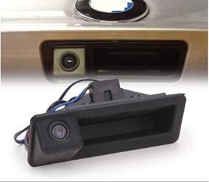 Car Trunk Handle Camera Rear View HD Camera for BMW 3 Series 5 Series BMW X5 X1 E82 E88 E84 E90 E91 E92 E93 E60 E61 E70 E71 E72 (2003-2009