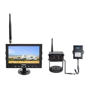 Haloview MC7108 Kit Wiring-Free Wireless High Definition Rear View Camera System (Portable Kit)