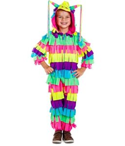 Tipsy Elves Bright Multicolor Halloween Pinata Costume for Kids Easy Holiday Outfit Size X-Small