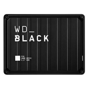 WD_BLACK 5TB P10 Game Drive – Portable External Hard Drive HDD, Compatible with Playstation, Xbox, PC, & Mac – WDBA3A0050BBK-WESN