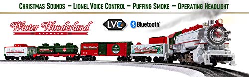 Lionel Winter Wonderland LionChief 0-8-0 Set with Bluetooth Capability, Electric O Gauge Train Set with Remote | The Storepaperoomates Retail Market - Fast Affordable Shopping