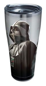 Tervis Triple Walled Star Wars Insulated Tumbler Cup Keeps Drinks Cold & Hot, 30oz – Stainless Steel, Darth Empire