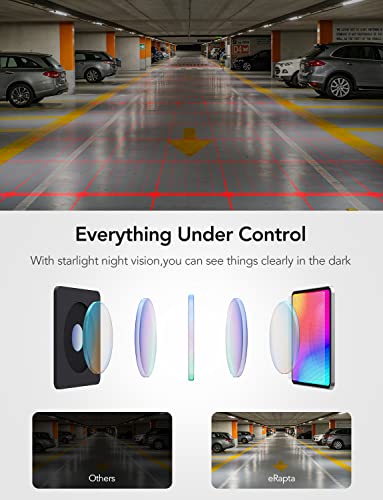 eRapta 3.0 Vehicle Backup Camera HD License Plate Front Rear 149° Wide View Reversing Camera Starlight Night Vision Hideable Mount DIY Grid IP69 Waterproof for Automotive Car Truck SUV RV Van (ERT11) | The Storepaperoomates Retail Market - Fast Affordable Shopping