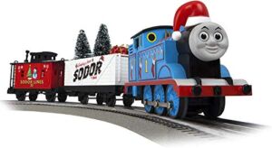 Lionel Thomas & Friends Christmas Freight Electric O Gauge Model Train Set w/ Remote and Bluetooth Capability