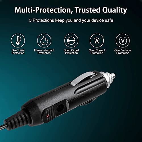 Jantoy Car DC Adapter Compatible with Peak PKC0RB PKCORB 3.5″ Wireless Back-up Camera Power Supply | The Storepaperoomates Retail Market - Fast Affordable Shopping