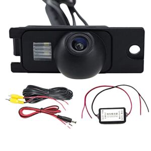 junee Car Front View Camera, for S80 S60 S60L XC60 XC90 V70 XC70 1999-2009 Full HD CCD Parking Camera Logo Mark Camera