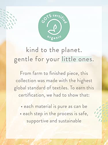 Little Planet by Carter’s Baby 3-Pack Organic Cotton Short-Sleeve Rib Bodysuits, Golden Orchard, Newborn US | The Storepaperoomates Retail Market - Fast Affordable Shopping