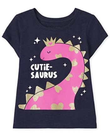 The Children’s Place baby girls The Children’s Place and Toddler Graphic T-shirt T Shirt, Dino, 12-18 Months US | The Storepaperoomates Retail Market - Fast Affordable Shopping