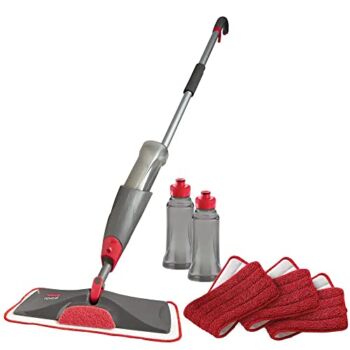 Rubbermaid Reveal Spray Microfiber Floor Mop Cleaning Kit for Laminate & Hardwood Floors, Spray Mop with Reusable Washable Pads, Commercial Mop | The Storepaperoomates Retail Market - Fast Affordable Shopping