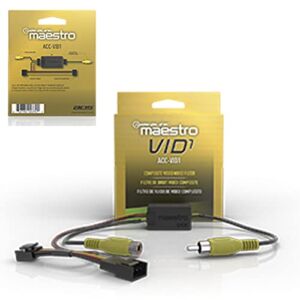 iDatalink Maestro ACCVID1 Universal Noise Filter for Factory Backup Cameras with Double Ended Composite Video Output