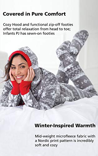 Pajamagram Family Pajamas Matching Sets – Christmas Onesie, Gray, 12M | The Storepaperoomates Retail Market - Fast Affordable Shopping
