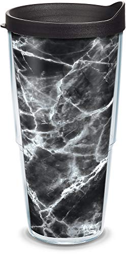 Tervis Marble Insulated Tumbler with Wrap and Black Lid, 24oz, Clear | The Storepaperoomates Retail Market - Fast Affordable Shopping