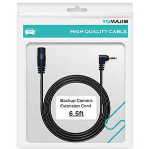Dash Cam Extension Cable,2.5mm End 6.5 Ft Extension Cord for Dash Camera, Extend Camera Cable for Rear View Reverse,Camera Mirror Camera,Backup Camera Extension Cable(6.5ft)
