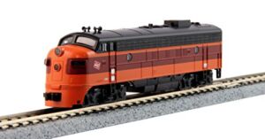 Kato USA Model Train Products N EMD FP7A Milwaukee Road #95C Powered Locomotive