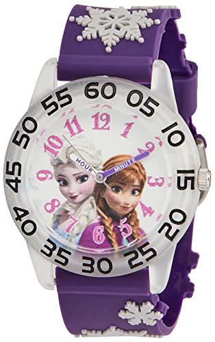 Disney Frozen Kids’ Plastic Time Teacher Analog Quartz 3D Strap Watch | The Storepaperoomates Retail Market - Fast Affordable Shopping
